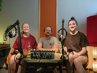 Erste Sendung aus dem neuen Studio 1